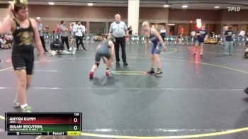 130 lbs Semis & 1st Wrestleback (8 Team) - Isaiah Sekutera, Untouchables Purple vs Anykn Gumm, Ares