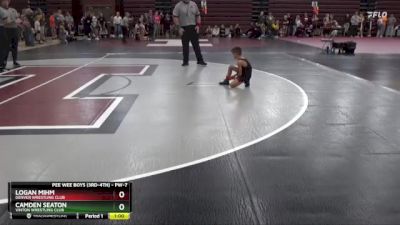 PW-7 lbs Round 4 - Logan Mihm, Denver Wrestling Club vs Camden Seaton, Vinton Wrestling Club