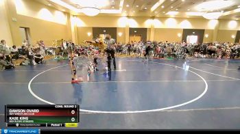 39 lbs Cons. Round 2 - Dawson Ovard, Roy Wrestling Club vs Kase King, Box Elder Stingers