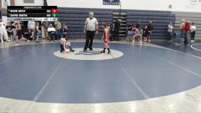 67 lbs Cons. Round 3 - David Smith, Hawk Wrestling Club vs Bode Beck, Bulldog Wrestling Club