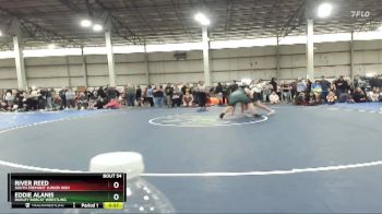 Cons. Round 2 - Eddie Alanis, Burley Bobcat Wrestling vs River Reed, South Fremont Junior High