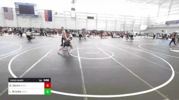 116 lbs Consolation - Boston Devlin, Shootbox WC vs Lyric Brooks, Cougar Club Wrestling