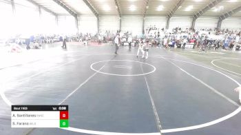 65 lbs 3rd Place - Anthony Santillanes, Ranch Hand Wrestling vs Santino Farano, Wildcat Wrestling