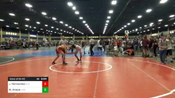Match - Jeremy Hernandez, Aliso Niguel High School Wrest vs Mario Anaya, Lakewood