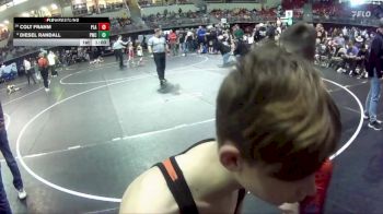 105 lbs Champ. Round 1 - Diesel Randall, Pioneer Wrestling Club vs Colt Frahm, Plainview