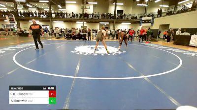 190 lbs Consi Of 8 #1 - Barron Ransom, Fox Lane vs Adam Beckwith, East Hampton-prsn-bhampton-ross