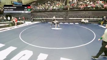 5A 113 lbs Semifinal - Ryker Winward, Box Elder vs Tate Allred, Olympus