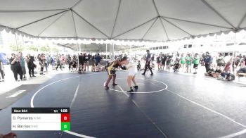 191 lbs Semifinal - Diara Pomares, Hemet Youth WC vs Hailey Barrios, Threshold WC