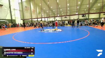 138 lbs Cons. Round 1 - Gabriel Long, WA vs Remington Escobedo, CA