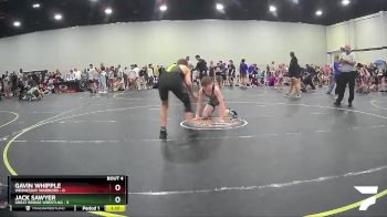 125 lbs Round 2 (4 Team) - Jack Sawyer, Great Bridge Wrestlng vs Gavin Whipple, Wednesday Warriors
