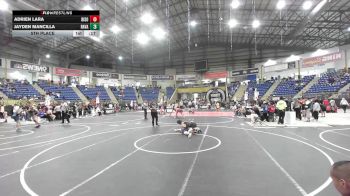 116 lbs 5th Place - Adrien Lara, Bison Wrestling vs Jayden Mancilla, Ravage WC