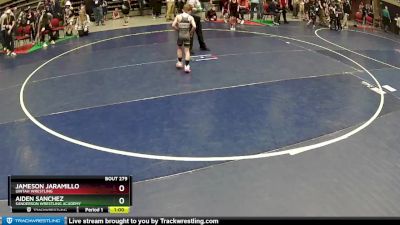 50 lbs Semifinal - Aiden Sanchez, Sanderson Wrestling Academy vs Jameson Jaramillo, Uintah Wrestling