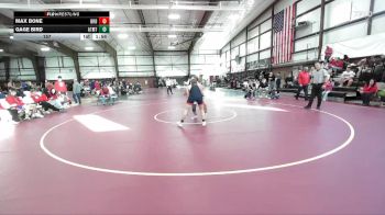 157 lbs Round 4 (8 Team) - Max Bone, Bear River B vs Gage Bird, Altamont