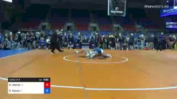 180 lbs Consi Of 4 - Dasia Yearby, South Carolina vs Sabrina Nauss, Michigan