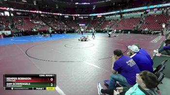 D3-190 lbs Cons. Round 1 - Sam Schwengels, Parkview/Albany vs Kemper Robinson, Kewaunee