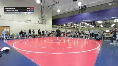 75 lbs Rr Rnd 2 - James Bange, Backyard Bullies Wrestling Club vs Landon Walker, Glasgow Wrestling Academy
