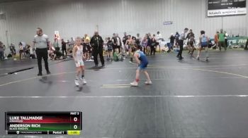 52 lbs Quarterfinal - Luke Tallmadge, Kingwood vs Anderson Rich, Black Knights