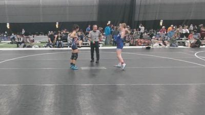140 lbs Cons. Sub-rd Of 16 - Teresa Rodriguez, Wolf Pack Wrestling Club vs Olivia Vickers, Seckman High School