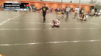 50/55/60 Semifinal - Carson Gable Vance, Genesis Wrestling Club vs Stephen Strickland, Backyard Brawlers
