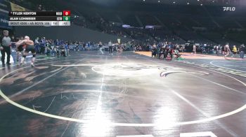 4A Boys 165 lbs Cons. Round 3 - Alan Lohmeier, Estacada Boys vs Tyler Kenton, Molalla Boys