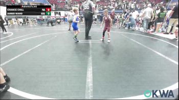 55 lbs Consi Of 4 - Chance Chill, Perry Wrestling Academy vs James Ward, Noble Takedown Club