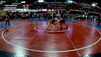 94 lbs Cons. Round 3 - Drew Thompson, Helena Wrestling Club vs Chance Mattox, Scrap Yard Garage