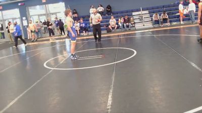 132 lbs Cons. Semi - Carter Gomez, Mile High Wrestling Club vs Jaxon Lewis, Kearney Matcats