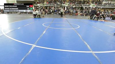 144 lbs Round Of 32 - Sean Callahan, Tewksbury vs David Schneider, La Salle Academy