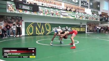 132 lbs Semifinal - Malahki Sharpley, Solon vs Zaden Torres, Wauseon