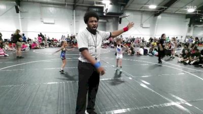 50 lbs Round 1 (4 Team) - Laykin Arnott, Level Up Wrestling Center vs Clara Corey, R&R Ladies Purple