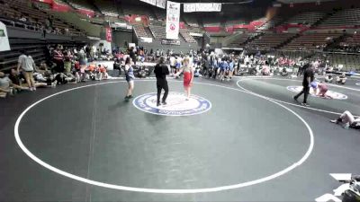 190 lbs Teagan Moise, TCWA - Tri-Counties Wrestling Association vs Destiny Chavez, KTWA-Kings-Tulare Wrestling Association