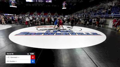 190 lbs Rnd Of 16 - Carter Vannest, CA vs Riley Hucks, SC