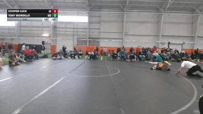 110 lbs Round 7 (10 Team) - Cooper Luck, Kardiac Kidz vs Tony Biondillo, Brecksville