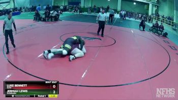 285 lbs Semifinal - Luke Bennett, Elko vs Jermiah Lewis, Eldorado