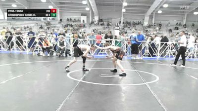 106 lbs Rr Rnd 3 - Paul Testa, Freakztyle Black - HSB vs Kristopher Kerr Jr., NC United Select - HSB