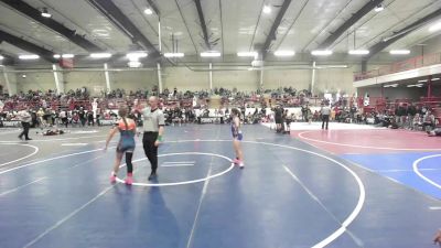 123 lbs Quarterfinal - CeJae Snyder, Southwest Hammers vs Hailey Robinson, Kirtland Broncos