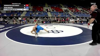 150 lbs Cons. Rd Of 64 - Remington Escobedo, CA vs Evan Moore, OK