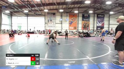 182 lbs Rr Rnd 1 - Riley Ingels, Eastern NC Wrestling vs Ivan Neal Jr., American Dream Wrestling Club