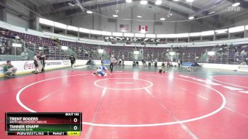 116 lbs Champ. Round 3 - Trent Rogers, South Williamsport Area Hs vs Tanner Knapp, Horseheads Sr HS