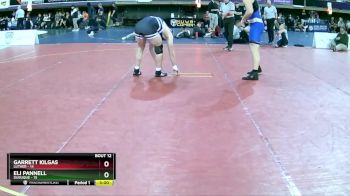 197 lbs Quarters & 1st Wb (16 Team) - Garrett Kilgas, Luther vs Eli Pannell, Dubuque