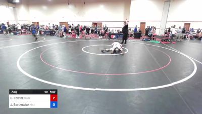 70 kg Quarters - Boyd Fowler, Sunnyvale Wrestling Club vs Jeff Bartkowiak, Arizona