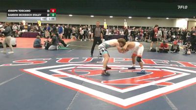 144 lbs Quarterfinal - Joseph Toscano, CA vs Samson Mckissick Staley, NY