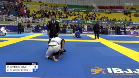 PEDRO GOMES DE OLIVEIRA vs KAIQUE SILVESTRE FERNANDES 2023 Brasileiro Jiu-Jitsu IBJJF