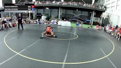 105 lbs Alicia Kenfack, North Dakota Gold vs Blythe Letters, Pennsylvania Red