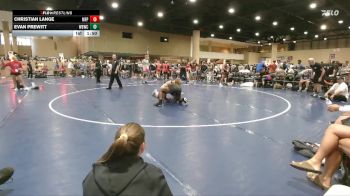 175 lbs Round 3 (6 Team) - Christian Lange, Morris Fitness Purge vs Evan Prewitt, White Buffalo Wrestling Academy