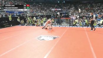 1st Place Match - William Pokorny, Central Valley vs Hayden Lans, Southern Valley