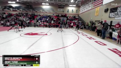 100 lbs Quarterfinal - Henry Yunge, Mount Vernon Pitbulls Wrestling vs Westyn Bessette, Outlaw Wrestling Club