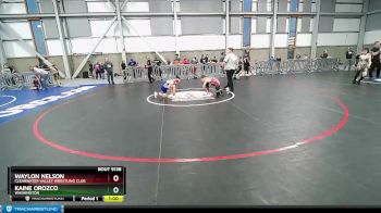 92 lbs Cons. Round 1 - Waylon Nelson, Clearwater Valley Wrestling Club vs Kaine Orozco, Washington