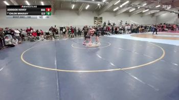 105 lbs Cons. Round 4 - Addison Hovey, Roosevelt vs Chloe Bradley, Cleveland