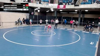 115 lbs Cons. Round 6 - Kaylee Martinez, Unattached vs America Camacho, Unattached